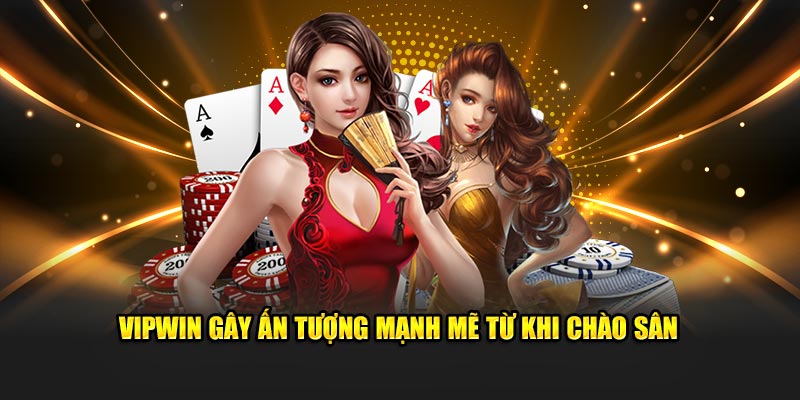 Vipwin gây ấn tượng mạnh mẽ từ khi chào sân